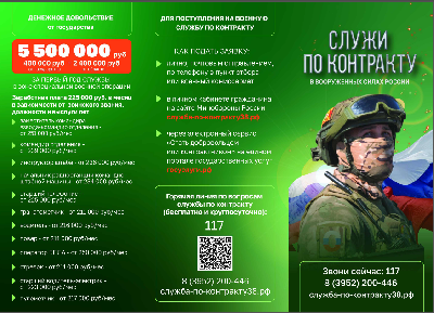 Служи по контракту в Вооруженных силах России
